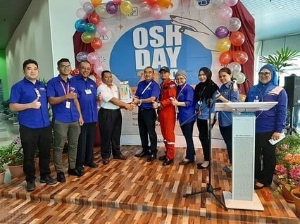 Westar Aviation Services : Occupational Safety and Health (OSH) day exhibition organized by Malaysia Airport Sdn Bhd (MASB)