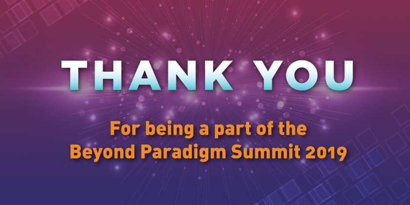 Beyond Paradigm Summit 2019