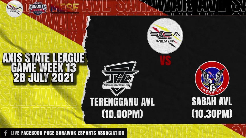 Saksikan 2 perlawanan Sarawak AVL dalam Axis State League dibawakan oleh Axis Es…