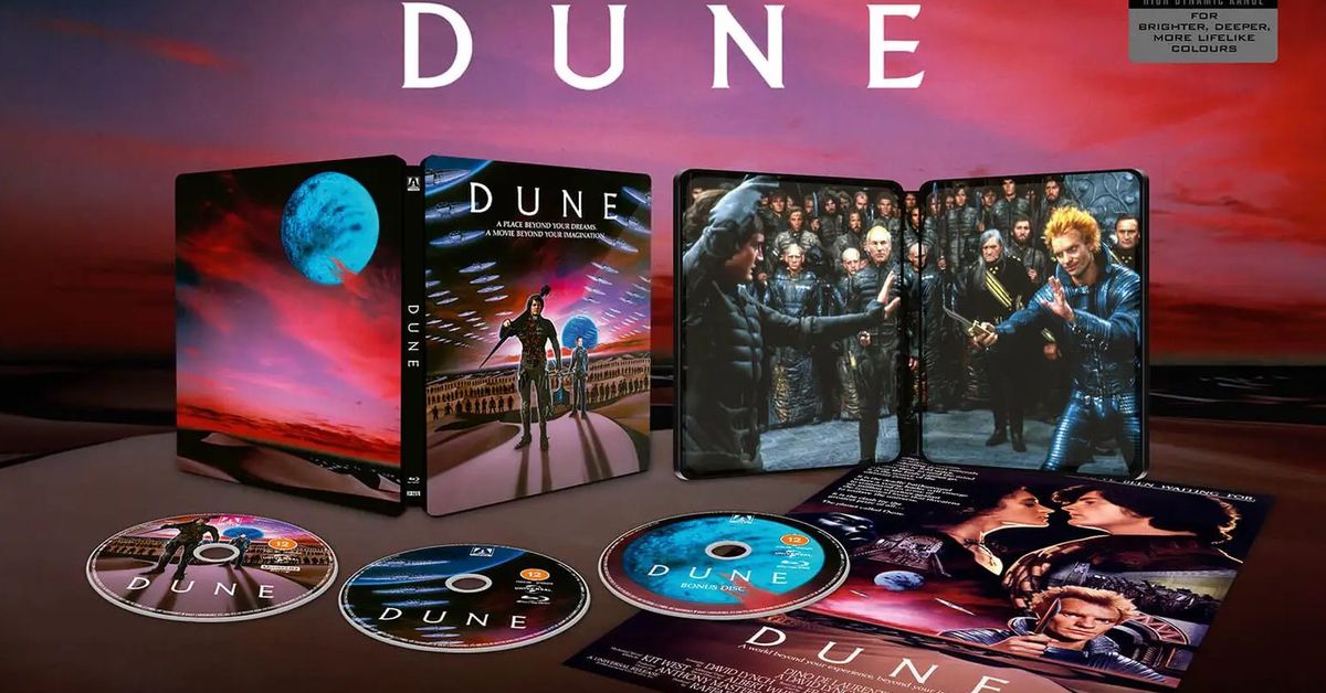 The original Dune movie is also getting a 4K release this year