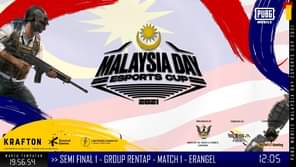[PUBG MOBILE] SEMI FINAL ROUND – MYSS MALAYSIA DAY ESPORTS CUP 2021

SESA memper…