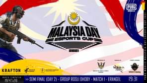 [PUBG MOBILE] SEMI FINAL ROUND – MYSS MALAYSIA DAY ESPORTS CUP 2021

SESA memper…