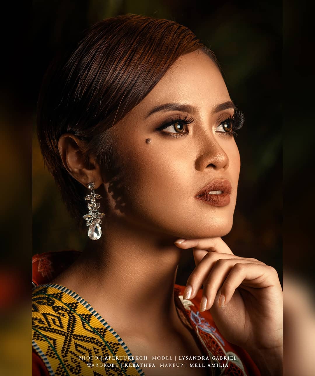 Trying out Golden skin tone. 
ft 1RU Miss Grand Sarawak 2019 | Lysandra Gabriel….