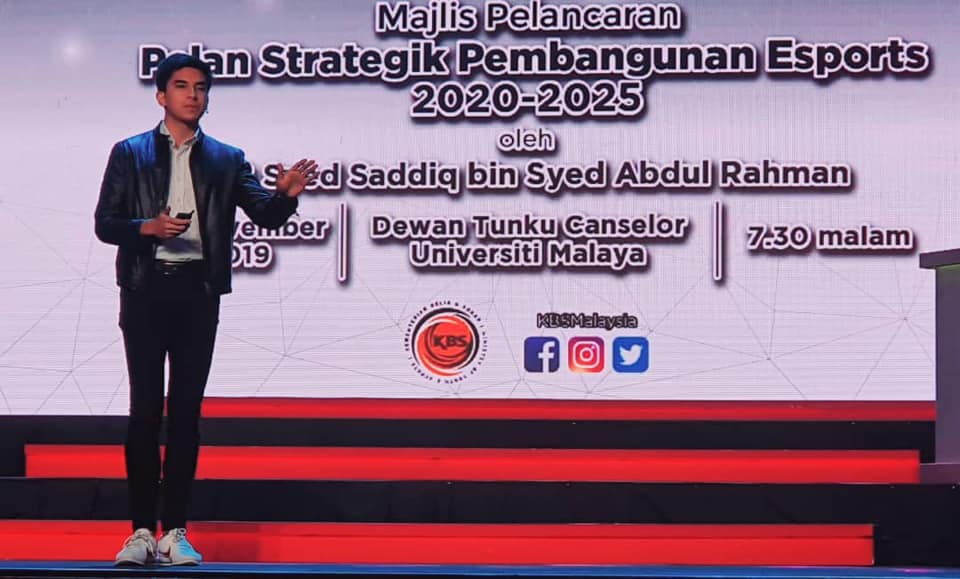 SESA committee attended the launching of “Pelan Strategik Pembangunan Esports 20…