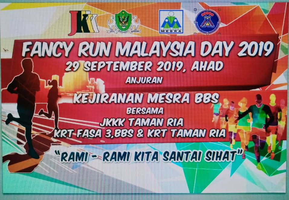 Fancy Run Malaysia Day 2019